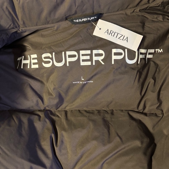 New womens large Aritzia Super Puff Mid Down Coat - Picture 5 of 9